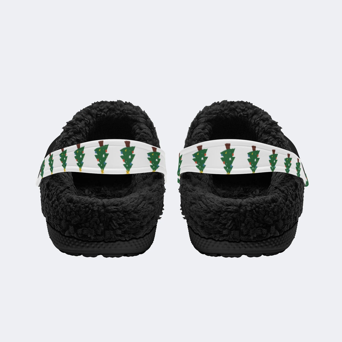 Car Madness Christmas Tree - Fur Lined Slippers