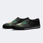 Medusa With Eyes Closed - Slip On Shoes