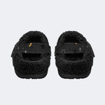 Gothmas Star Moon Bats - Fur Lined Slippers/Sandals