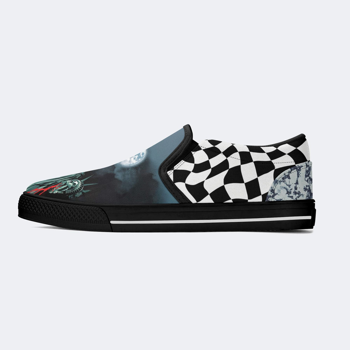 Jason Voorhess Halloween Print - Slip On Shoes