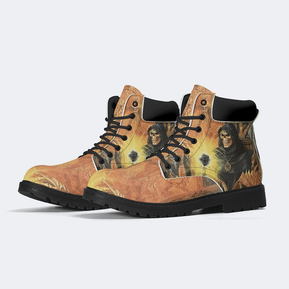 Horror Skull - Boots