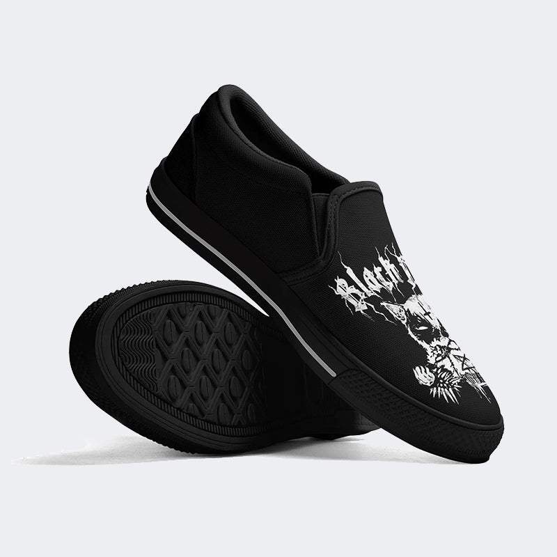 Cat Black Metal - Slip On Shoes