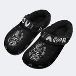 Spooky Dagger Snake - Fur Lined Slippers/Sandals