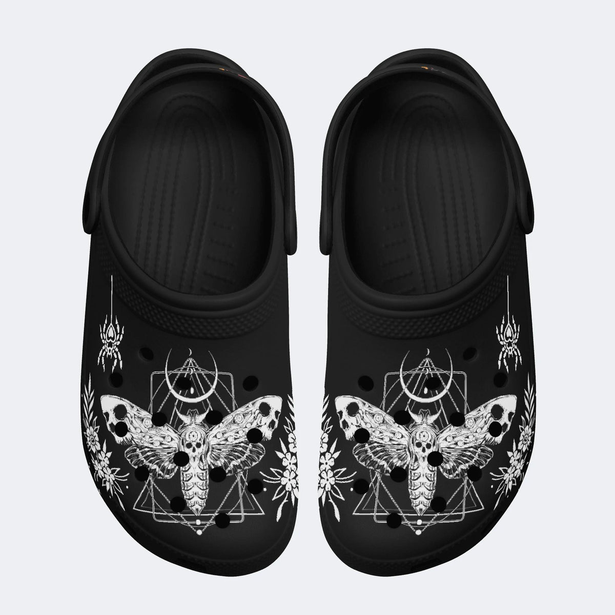 Surreal Death Moth - Slippers/Sandals