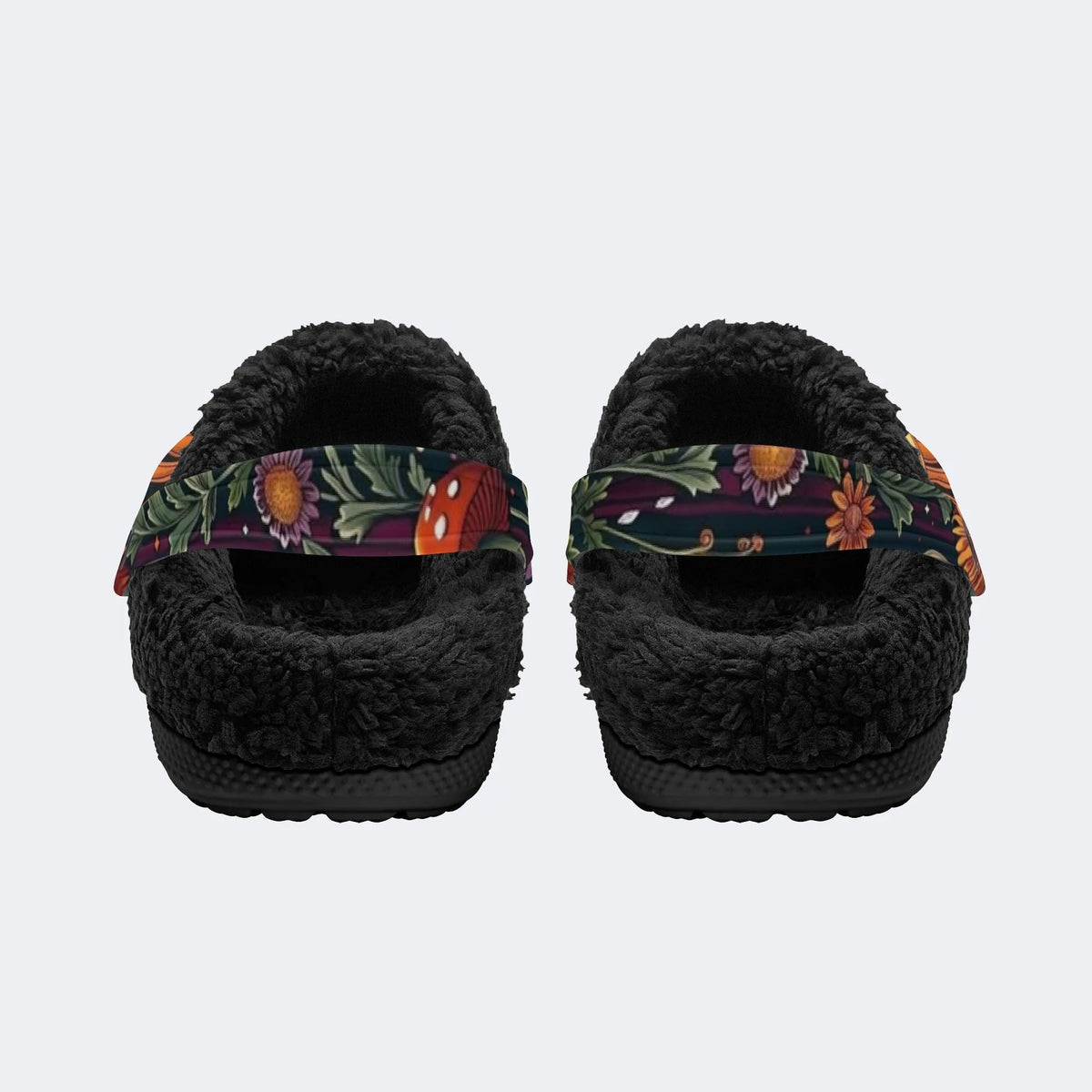 Boho Floral Sun - Fur Lined Slippers/Sandal