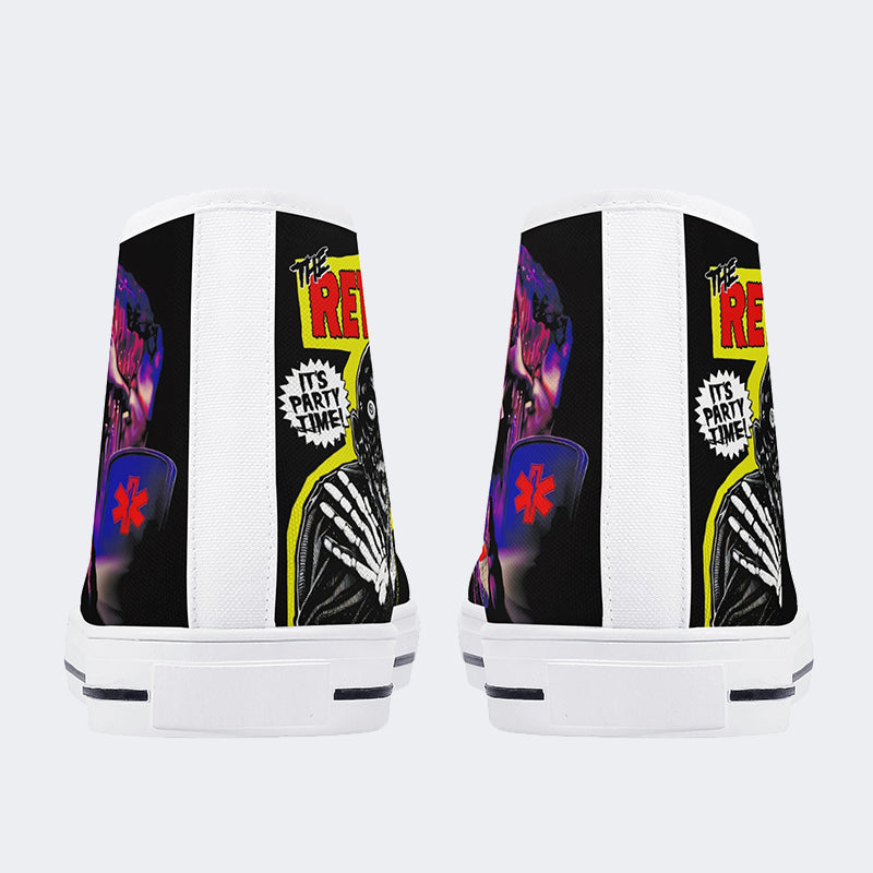 Unisex Horrorfilm-Druck - High Top Canvas