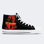 Unisex Retro PET SEMATARY Druck - High Top Canvas