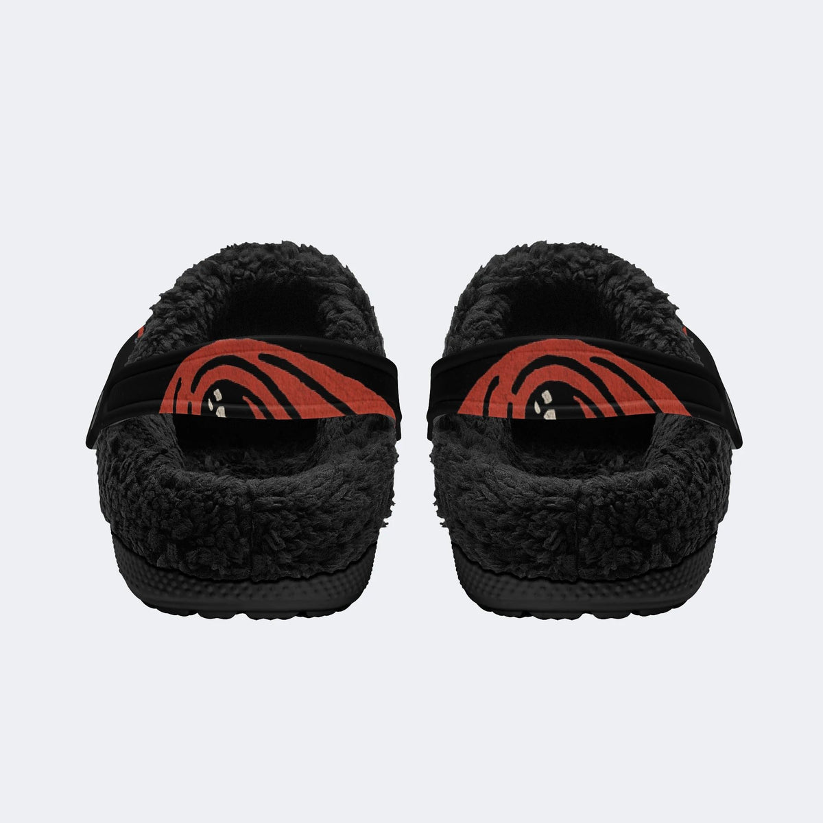 Grim Reaper Scythe Skull - Fur Lined Slippers/Sandals