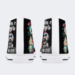 Horror Print - High Top Canvas