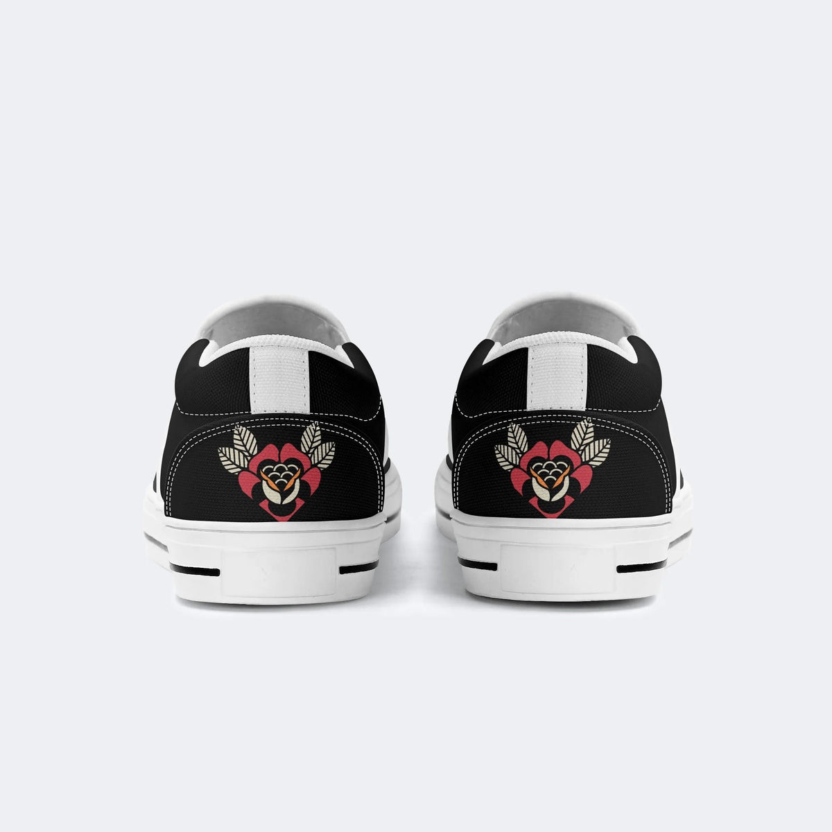 Medusa With Eyes Closed - Slip On Shoes
