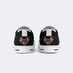 Medusa With Eyes Closed - Slip On Shoes