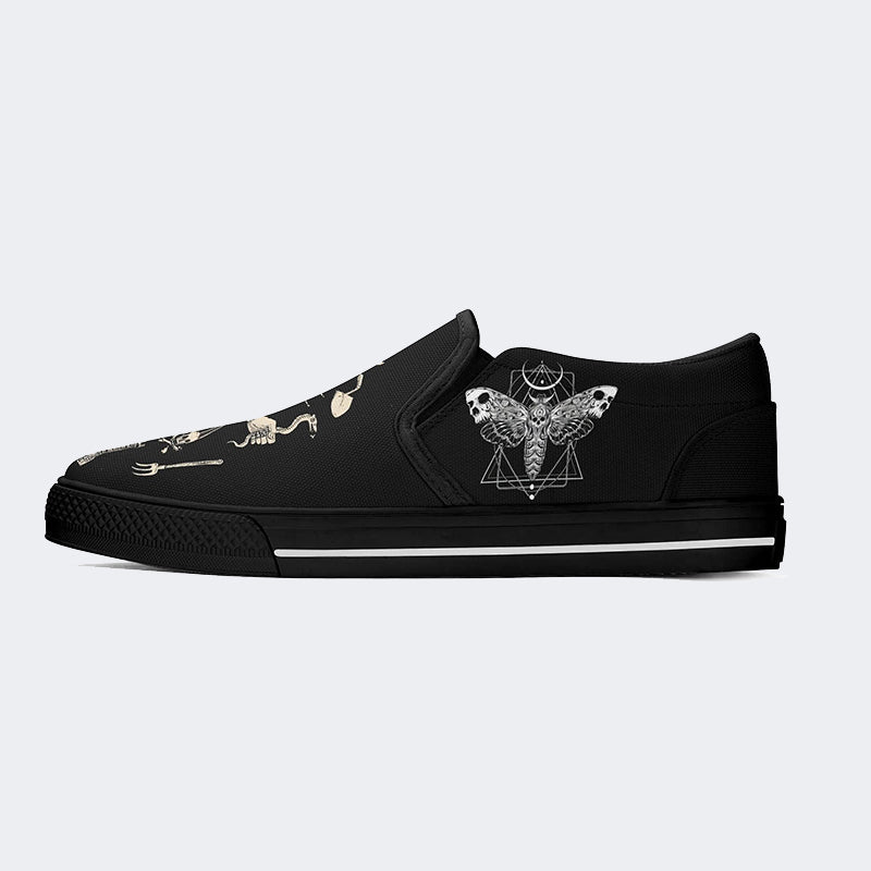 Unisex Horror Print - Slip On Shoes