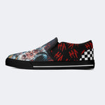 Christmas Terrifier Print - Slip On Shoes