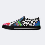 Unisex Graffiti Mary Art Print - Slip On Shoes