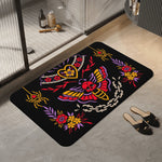 Colorful Death Moth Print - Foot Pad