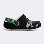 Surreal Death Moth&Skull - Kid's Slippers/Sandals