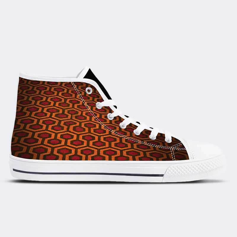 Unisex Horror-Druck - High Top Canvas