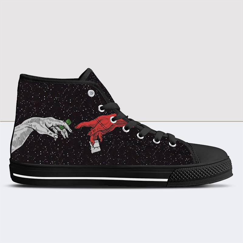 Exchange High Top Canvas Shoes