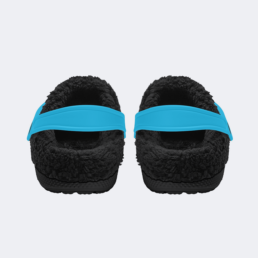 Cat Death Ray Art - Fur Lined Slippers/Sandals