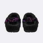 Zodiac Star Map - Fur Lined Slippers/Sandals