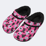 Pink Vampire Coffin - Fur Lined Slippers/Sandals