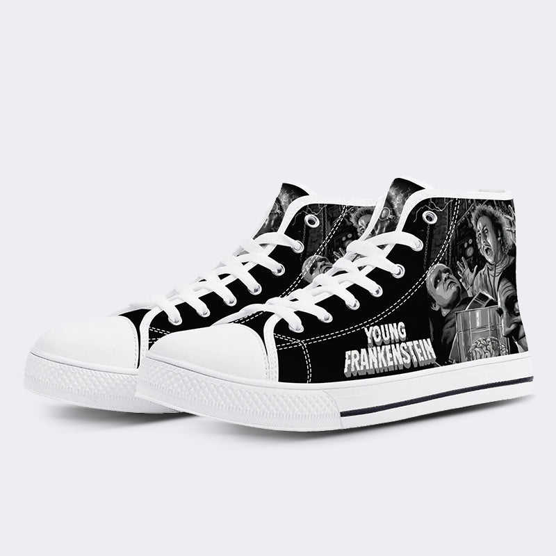 Unisex Horror Movie Print - High Top Canvas