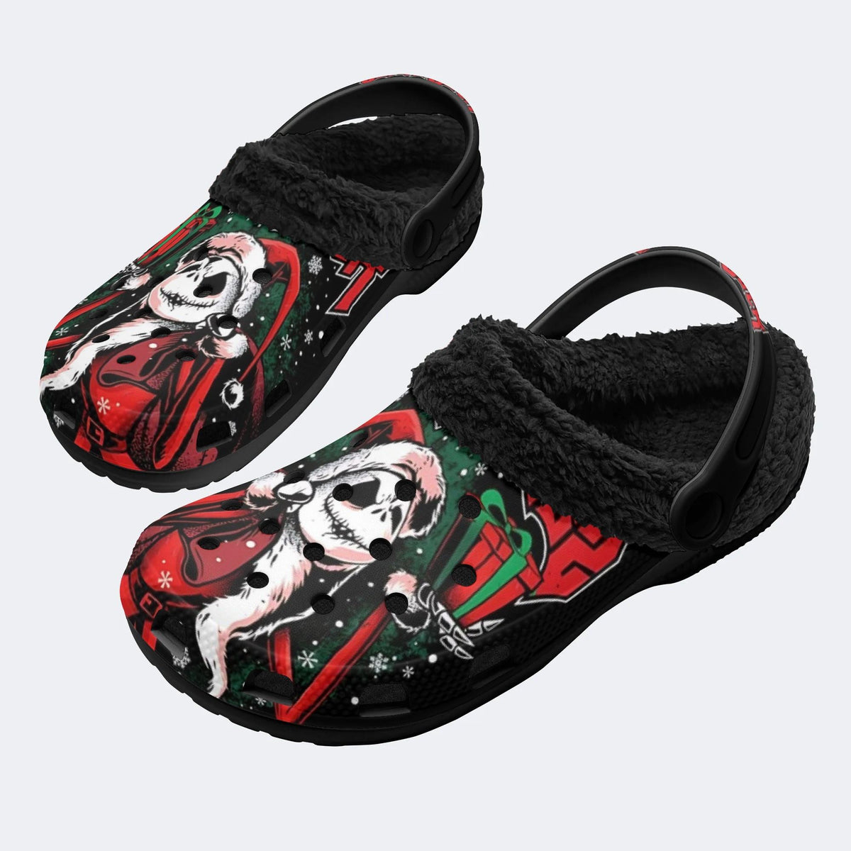 Gothmas Santa Jack - Fur Lined Slippers/Sandals