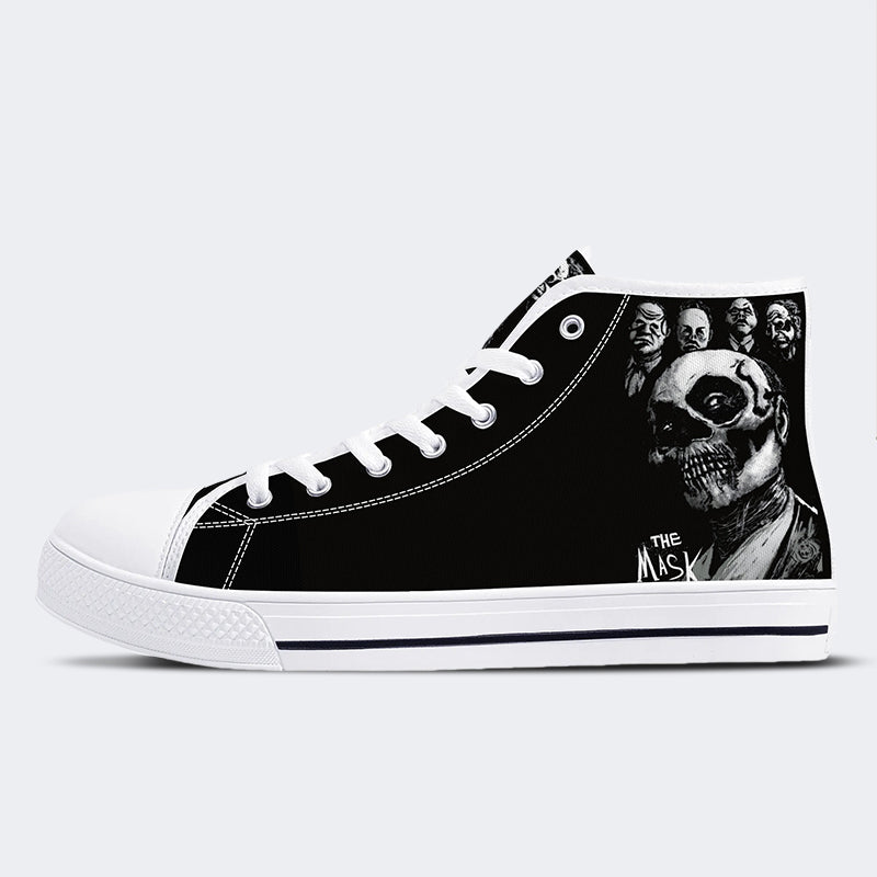 Horror-Druck - High Top Canvas