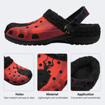 Blood Woods Devil - Fur Lined Slippers/Sandals