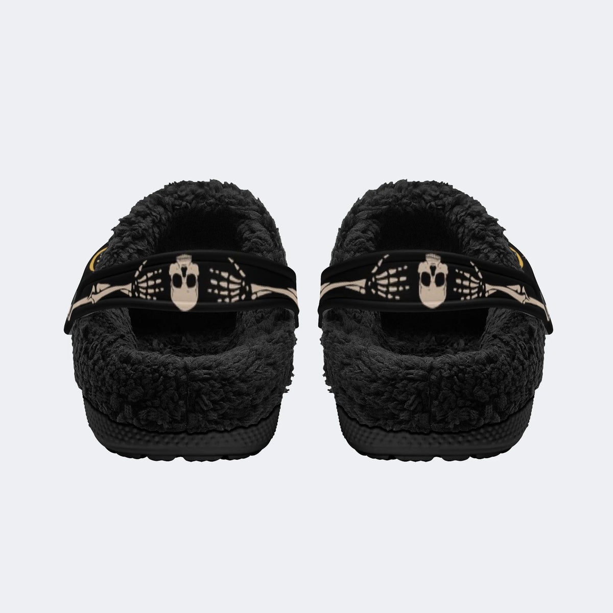 Toxic Moth Star Print - Fur Lined Slippers/Sandals