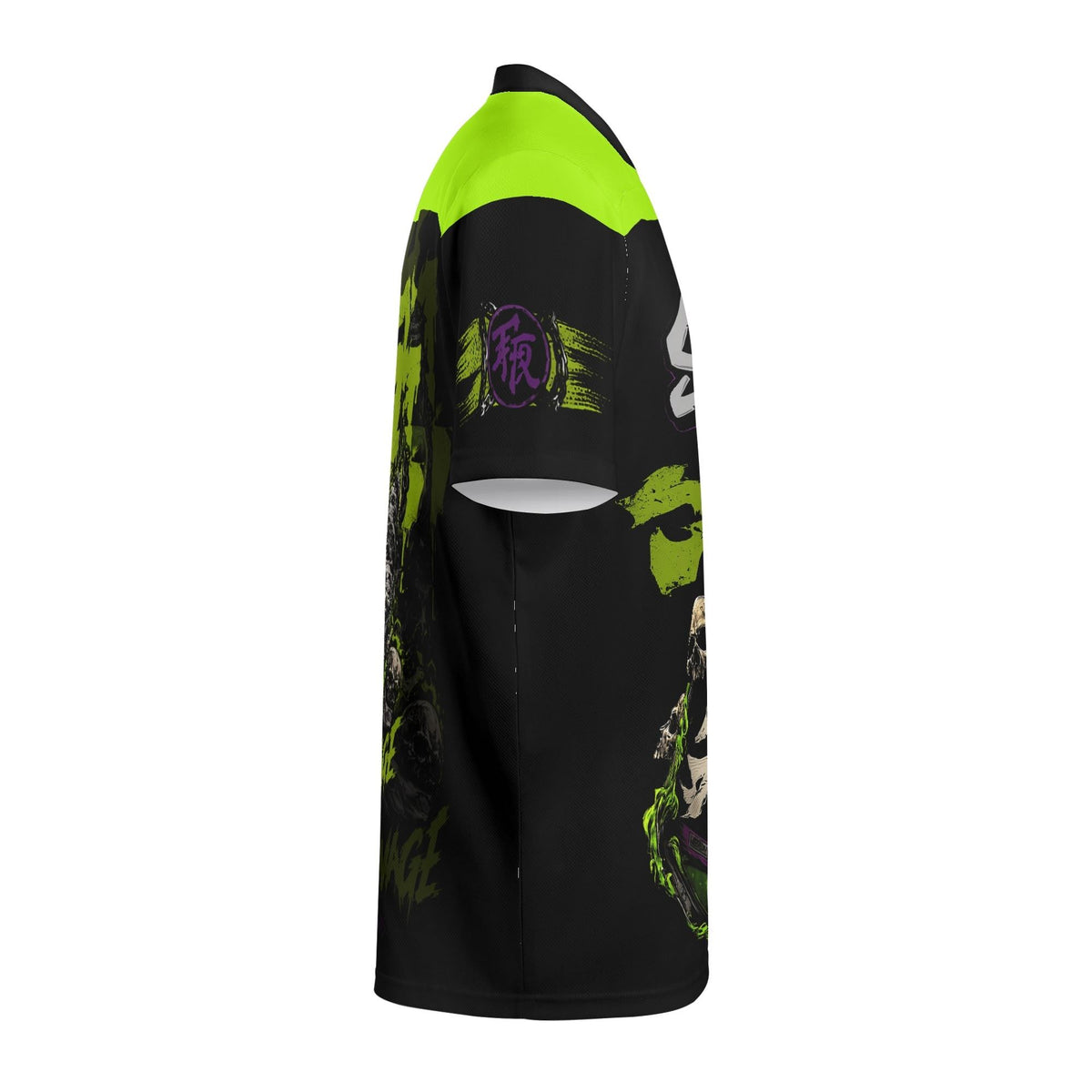 Green Potion Graffiti - Men's All Over Printing Rugby Jersey