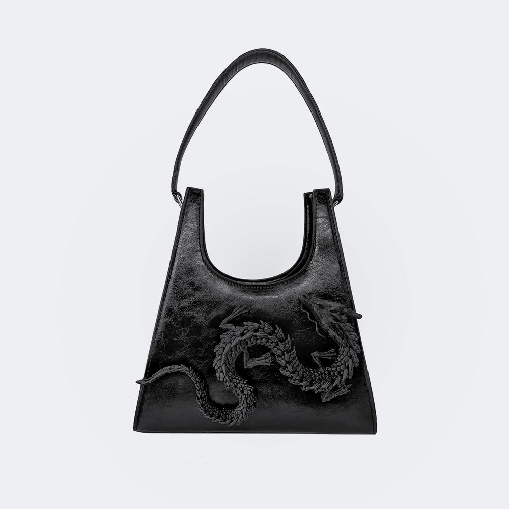 Punk Style 3D Dragon Shoulder Bag