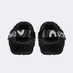 Spooky Dagger Snake - Fur Lined Slippers/Sandals