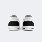 Skateboard Skull Print - Slip On Shoes