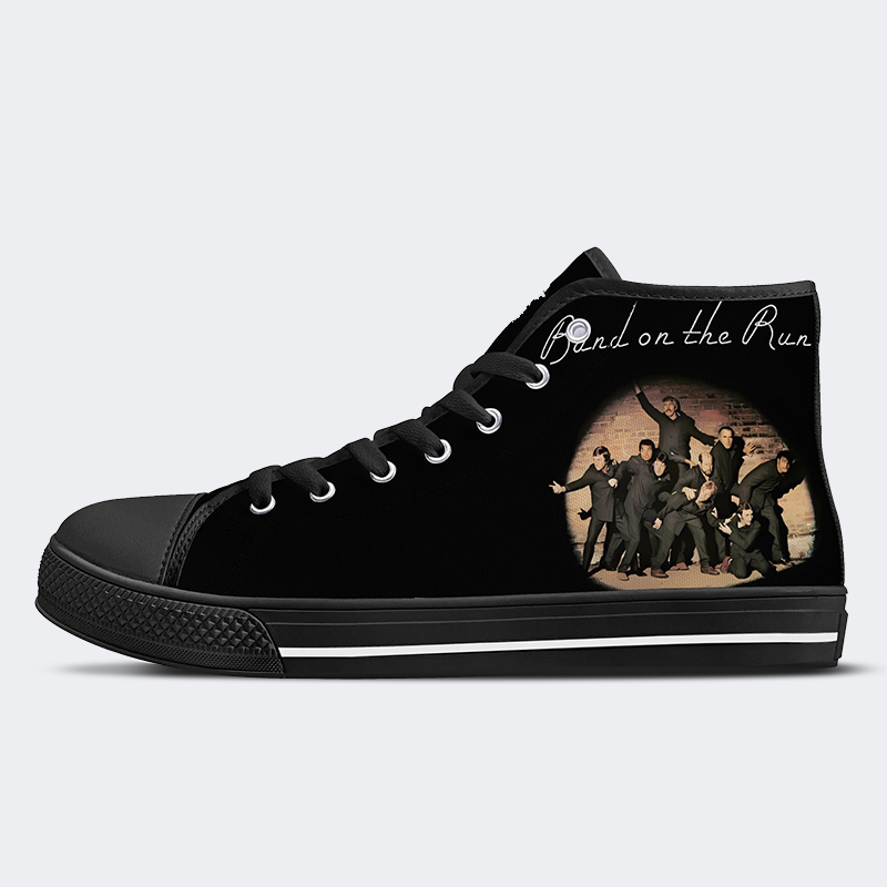 Band On The Run - High Top Canvas