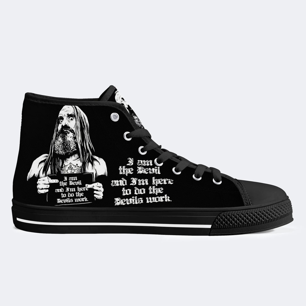 Tutti F*ckin Frutti Graphic Unisex Classic Print - High Top Canvas