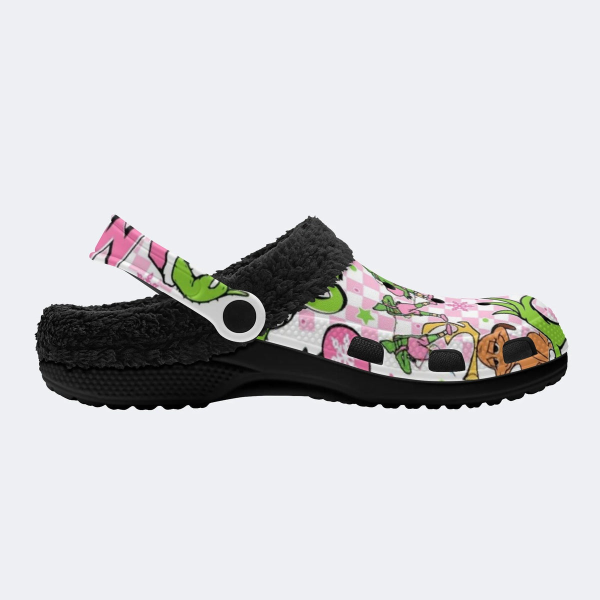 Grinch Cindy - Fur Lined Slippers/Sandals