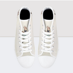 King Of Soccer High Top Canvas Shoes