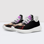 Figure&Cross Graphic Print Mesh Knit Sneakers