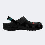 Dark Thorn Rose - Fur Lined Slippers/Sandals