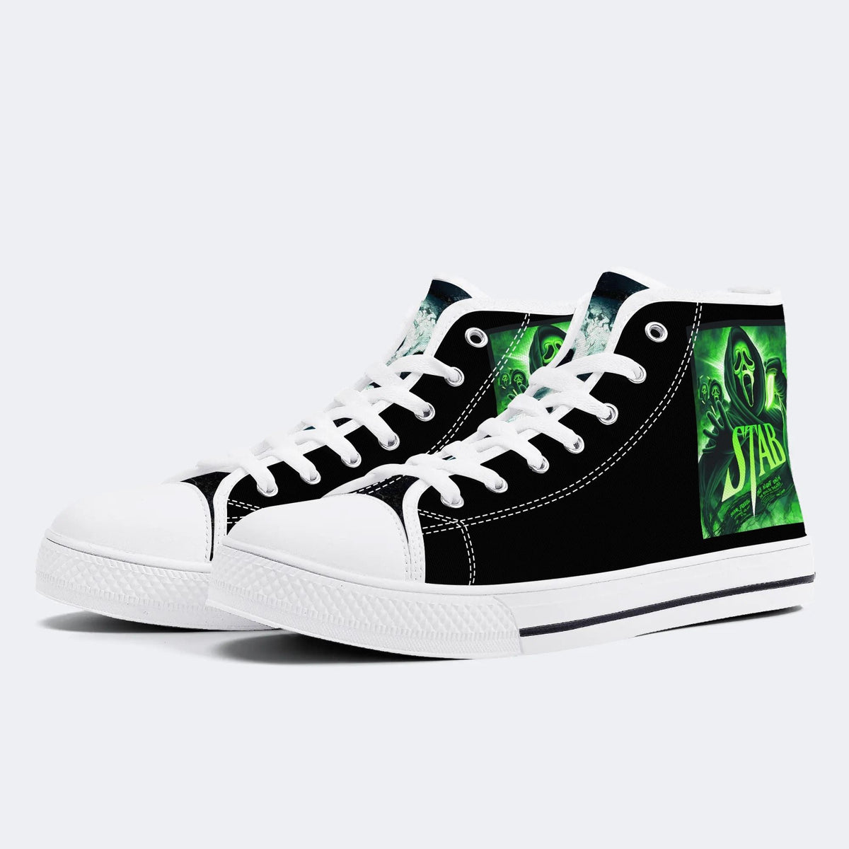 Unisex Horror-Druck - High Top Canvas