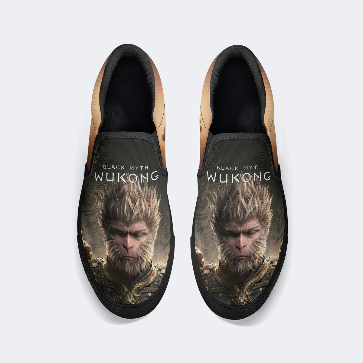 Wukong Print - Slip On Shoes