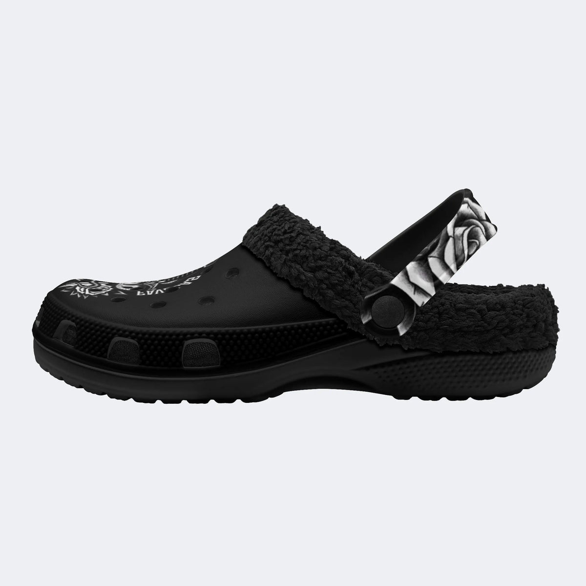 Spooky Dagger Snake - Fur Lined Slippers/Sandals
