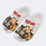 Horror Movie Printed - Fur Lined Slippers