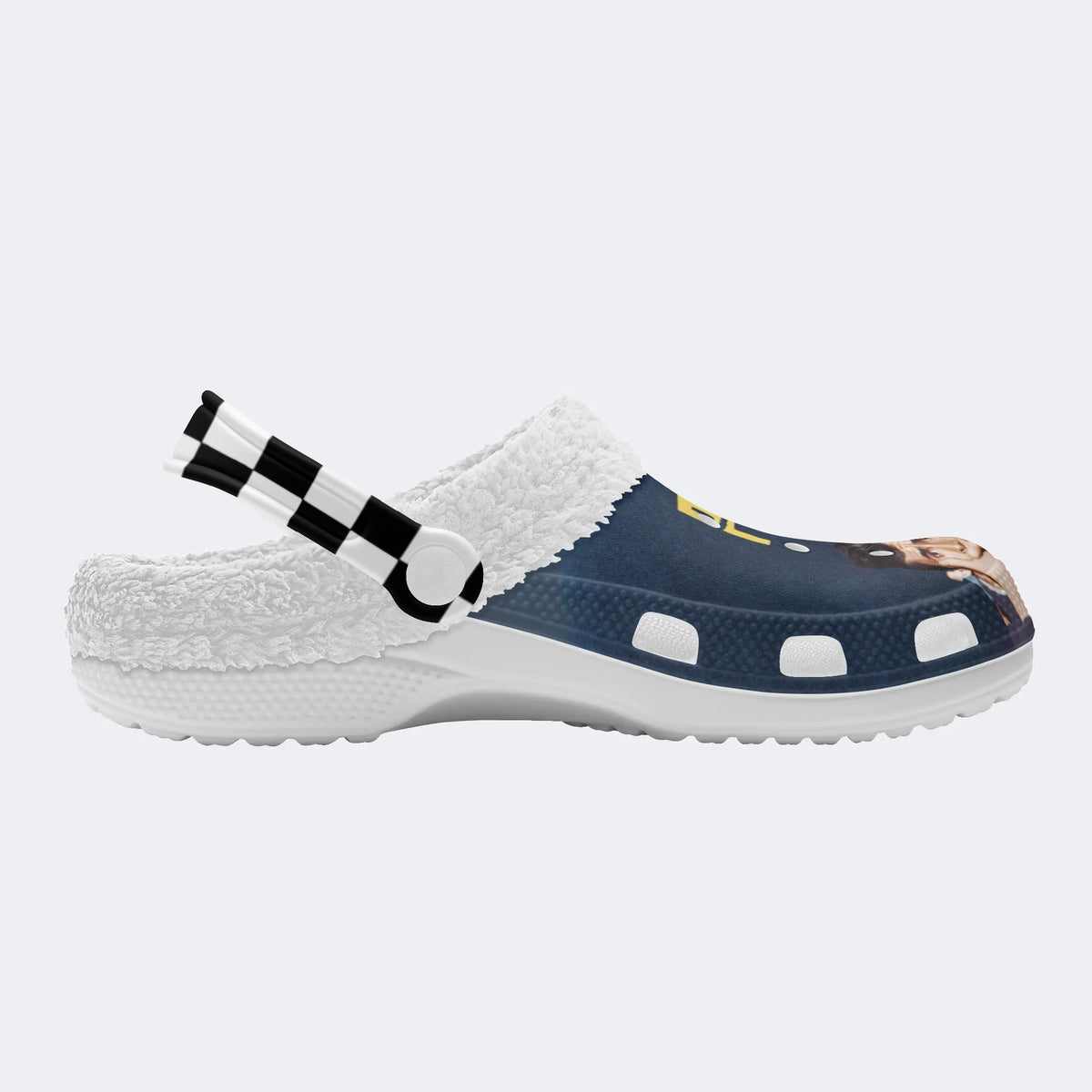 Horror Movie Vintage Graphic - Fur Lined Slippers