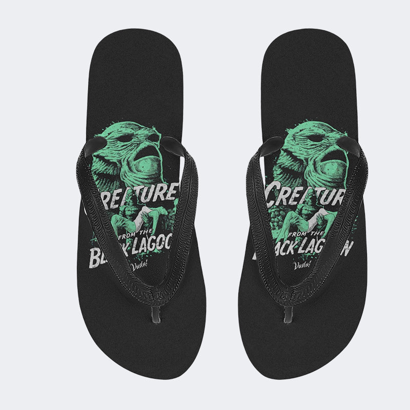 Unisex Horror Creature - Flip Flops