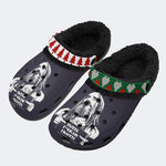 Tutti F*ckin Frutti Graphic - Fur Lined Slippers