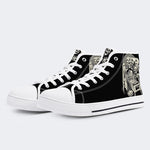 Unisex Halloween Horror Druck - High Top Canvas