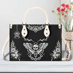 Death Moth Vintage Print - Handbag