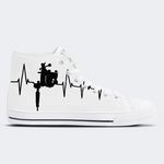 Unisex Tattoo Druck - High Top Canvas